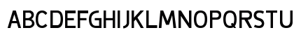 De Luxe Regular Uppercase Preview