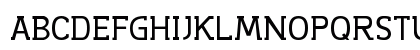 De Luxe Regular Uppercase Preview