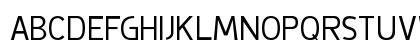 De Luxe Regular Uppercase Preview