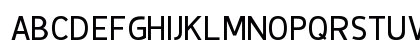 De Luxe Regular Uppercase Preview