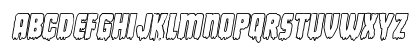 Deathblood Bold Outline Italic Italic Preview