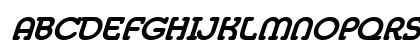 MedflyExtrabold Italic Preview