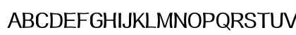 Delafino Regular Uppercase Preview