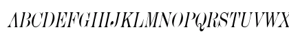 Devine-Condensed Italic Uppercase Preview