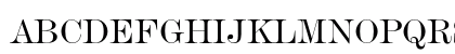 De Vinne Regular Uppercase Preview