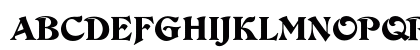 DevinneOpti Regular Uppercase Preview