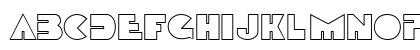 DevotionOutline Normal Uppercase Preview