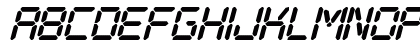 Digital Play Italic St Regular Preview