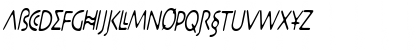 DesertCryptCondensed Oblique Font