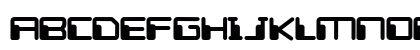 Digital End Regular Uppercase Preview
