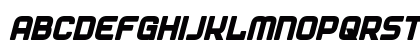 Diner Bold Italic Uppercase Preview