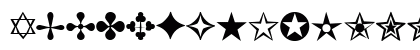 Dingbats Regular Preview