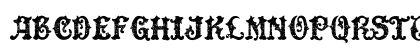 DinglE HuckleberrY Regular Uppercase Preview