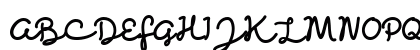 Discobaby Regular Uppercase Preview
