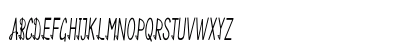 Distract Extra-condensed Italic Preview