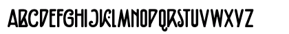 DK Fiebiger Eins Regular Uppercase Preview