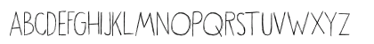 DK Okiku Regular Uppercase Preview