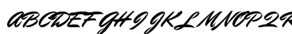 Doctor Russel Regular Uppercase Preview