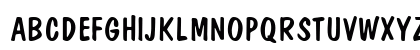 DomCasual Regular Uppercase Preview