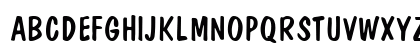 DomCasual Normal Uppercase Preview
