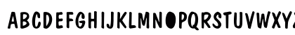 DomCasual Regular Uppercase Preview