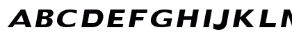 Doric Oblique Uppercase Preview