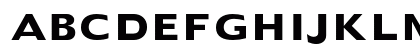 Doric LT Std Bold Uppercase Preview
