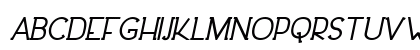 Downtown Elegance Bold Italic Uppercase Preview