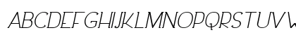 Downtown Elegance Italic Uppercase Preview