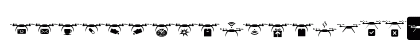 Drone Attack Regular Uppercase Preview