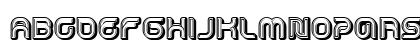 Dropped 3D Regular Uppercase Preview