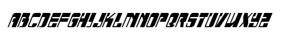Drosselmeyer Condensed Italic Uppercase Preview
