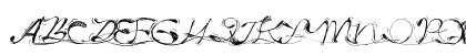 Drunk Tattoo Regular Uppercase Preview