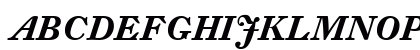 DTL Fleischmann Bold Italic Preview