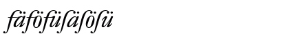DTL Fleischmann Italic Uppercase Preview