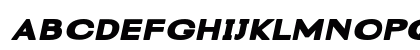 Dubble Stuff Bold Italic Preview