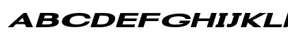 Dubble Stuff Extra-expanded Italic Preview