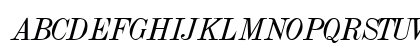 Dubiel Italic Uppercase Preview