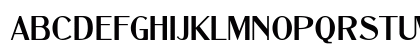 Dukas CF SemiBold Regular Uppercase Preview