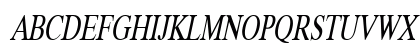 Duke-Condensed Italic Preview