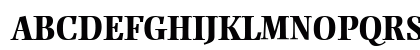 DukeExtraBold Regular Uppercase Preview