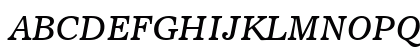 Dutch811 BT Italic Preview