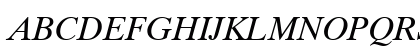 Dutch801 Rm BT Italic Uppercase Preview
