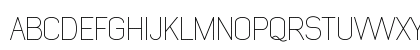Early Times Thin Demo Regular Uppercase Preview
