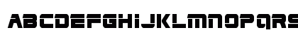Edge Racer Regular Uppercase Preview