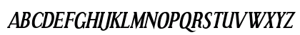 Effloresce Bold Italic Uppercase Preview