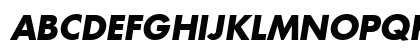 EfromBlack Oblique Uppercase Preview