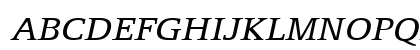 Eggo-Wide Italic Uppercase Preview
