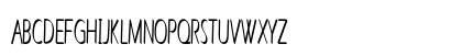 Eksel Extra-condensed Regular Uppercase Preview