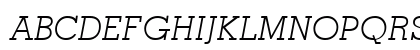 ElderLight Oblique Uppercase Preview
